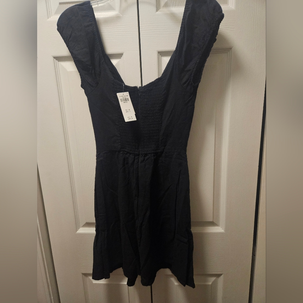 Abercrombie & Fitch Black Mini Dress NWT - Picture 3 of 10